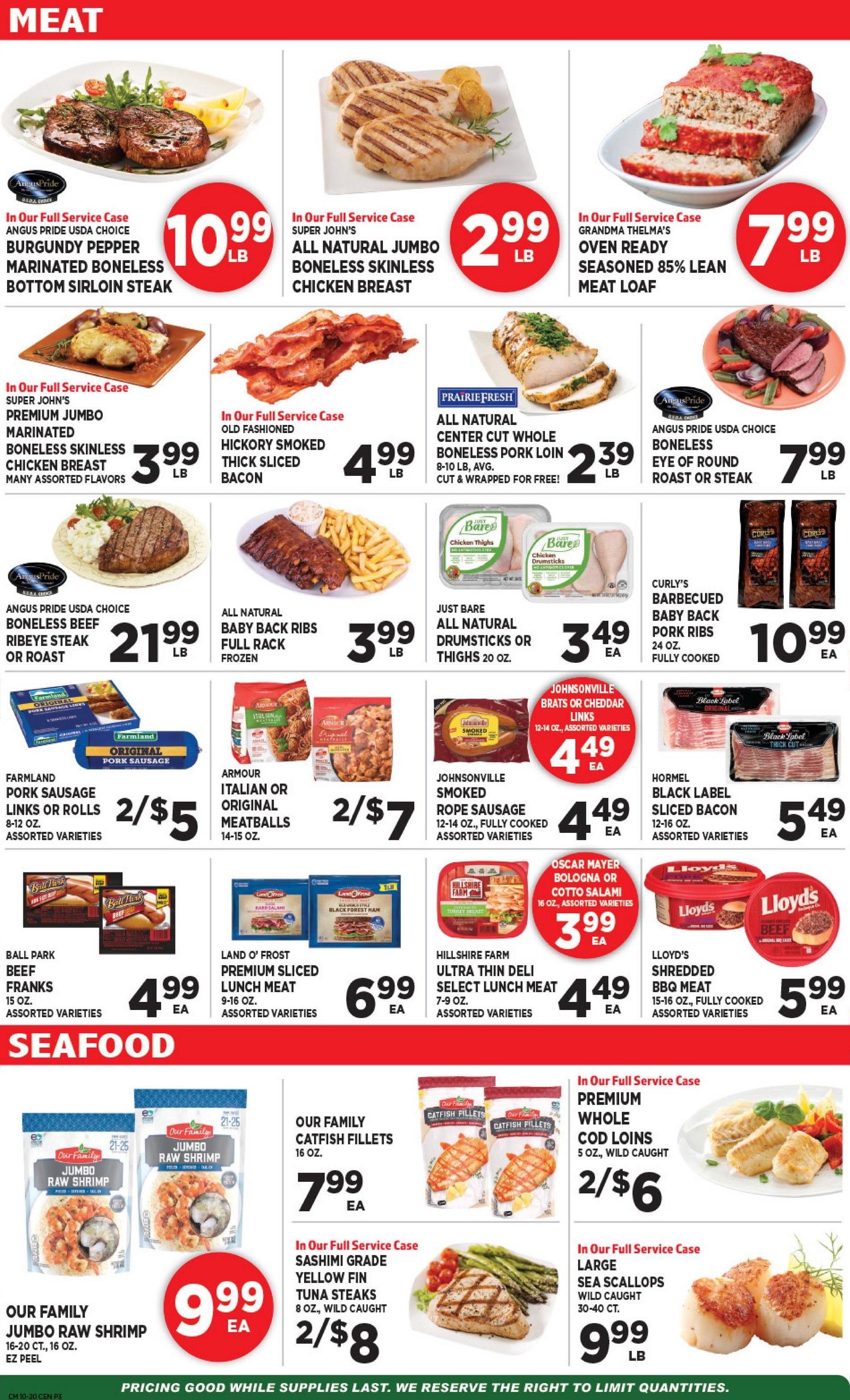 Central Market Weekly Ad October 20 - 26, 2026