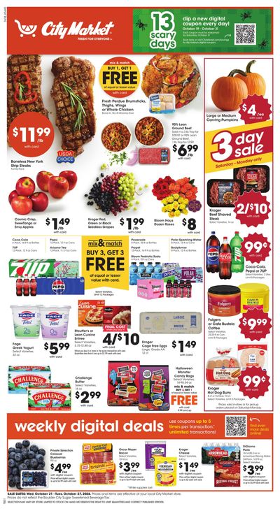 City Market (Dulce Area, NM) Weekly Ad October 21 - 27, 2026