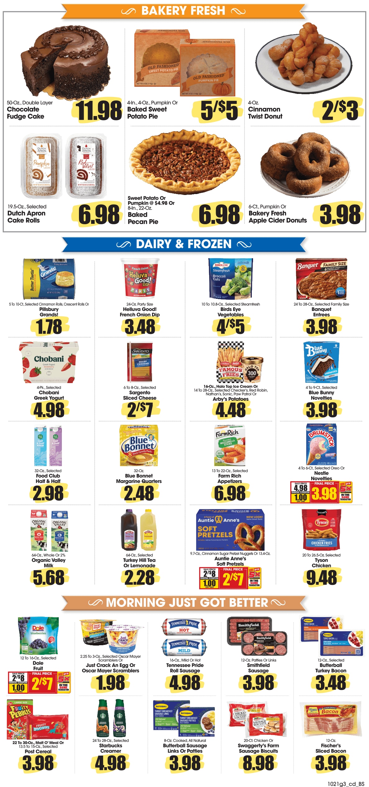 B&T's Food Fresh Market Weekly Ad October 21 - 27, 2026