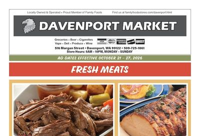 Davenport Market Weekly Ad October 21 - 27, 2026