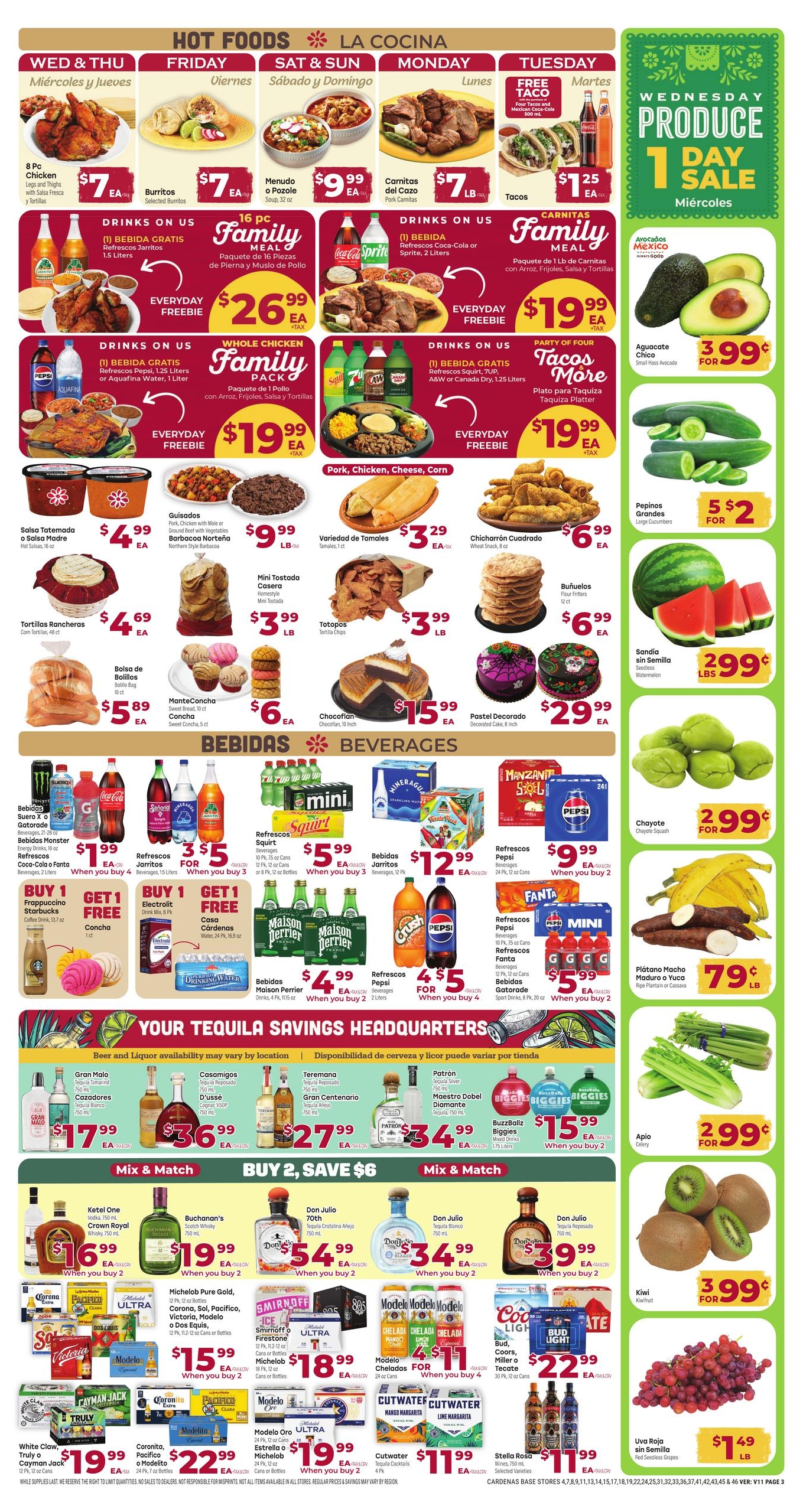 Cardenas Markets (Banning Area, CA) Weekly Ad October 21 - 27, 2026