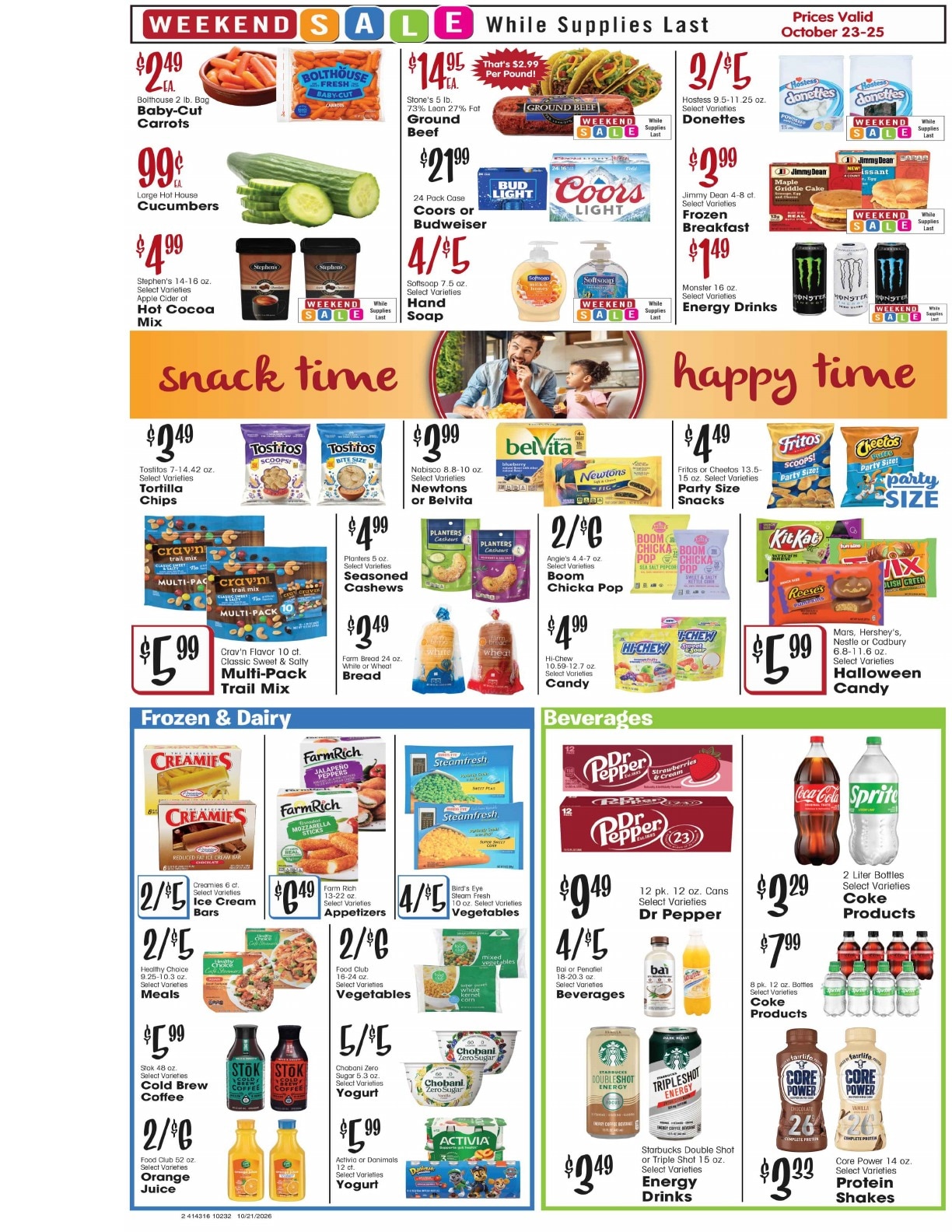 Cedaredge Foodtown (Cedaredge, CO) Weekly Ad October 21 - 27, 2026