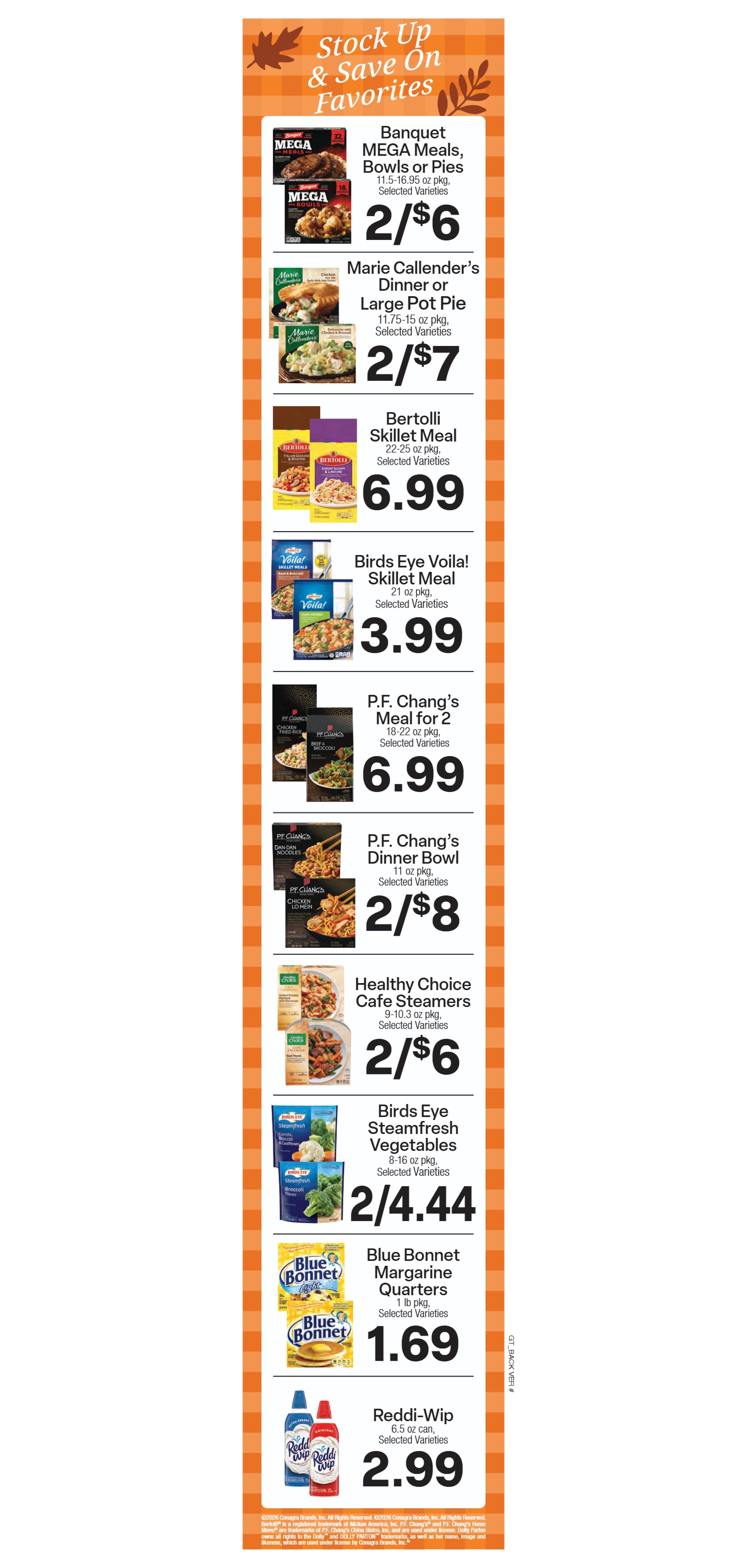 Chamberlain Food Center Weekly Ad October 21 - 27, 2026