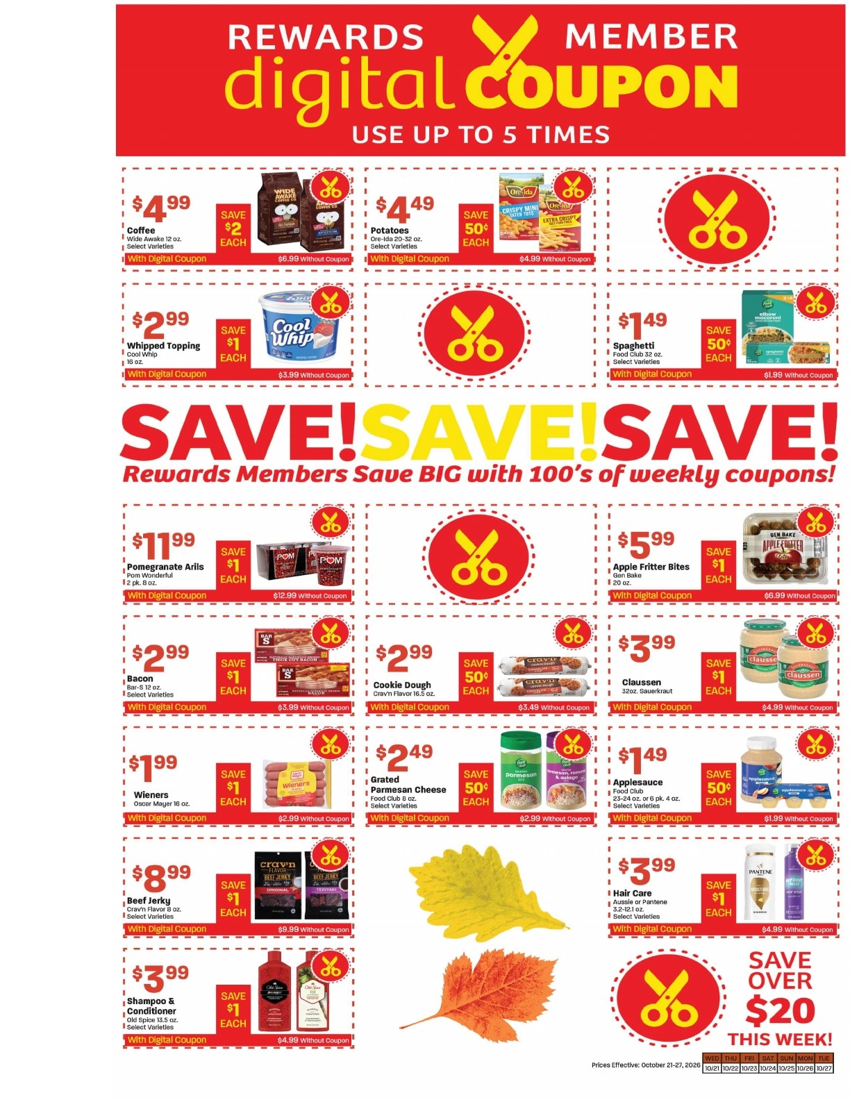 Elgin Foodtown Weekly Ad October 21 - 27, 2026