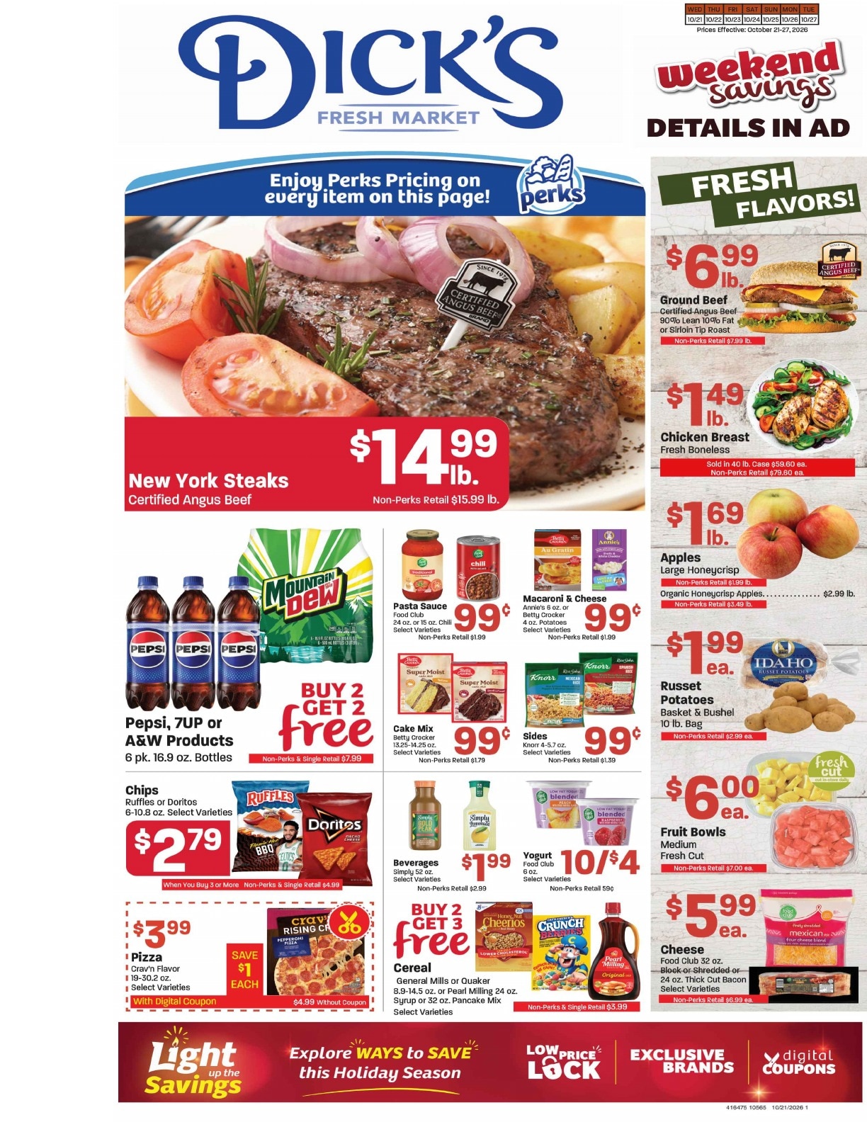 Dick's Market (Centerville, UT) Weekly Ad October 21 - 27, 2026