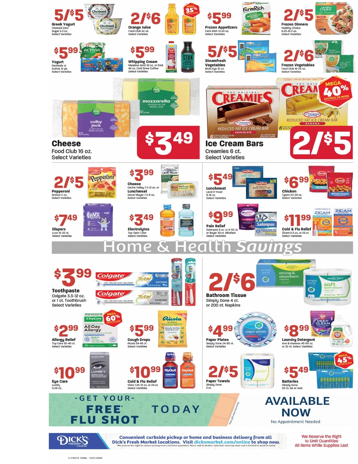 Dick's Market (Centerville, UT) Weekly Ad October 21 - 27, 2026