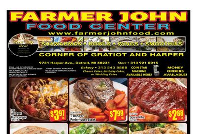 Farmer John Food Center Weekly Ad October 19 - November 1, 2026