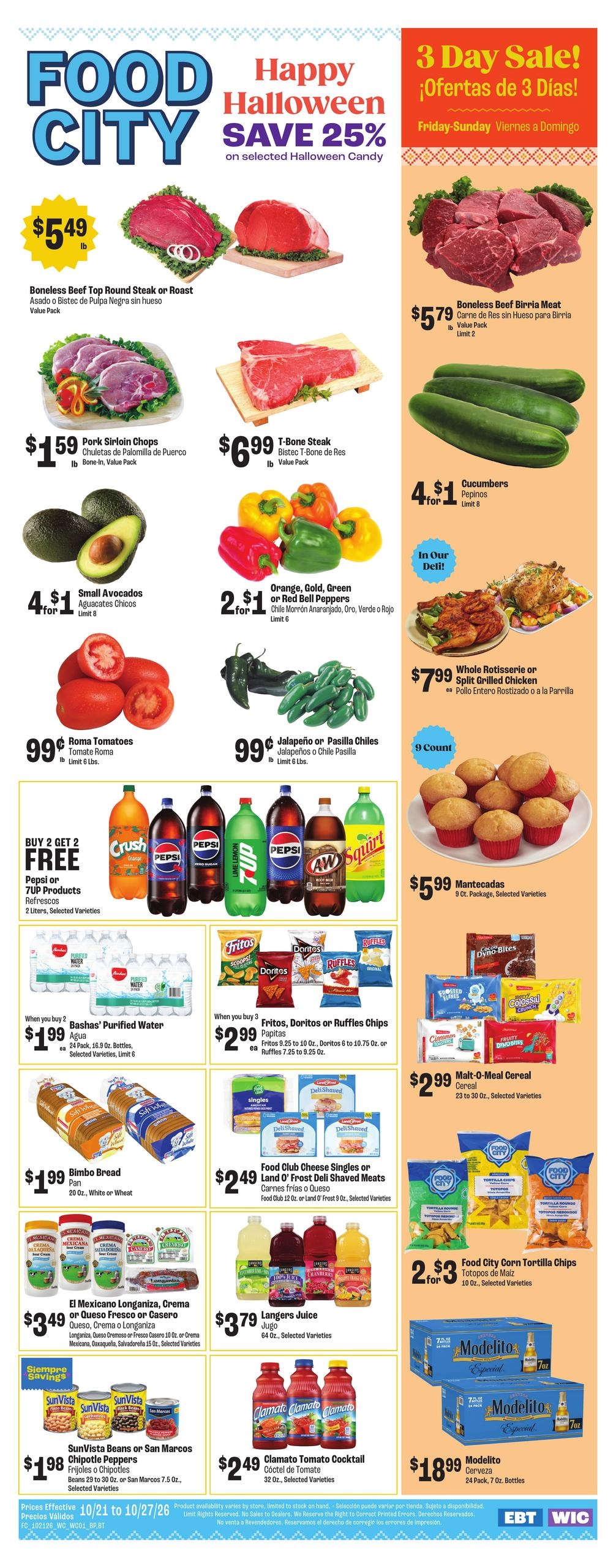 Food City Weekly Ad October 21 - 27, 2026