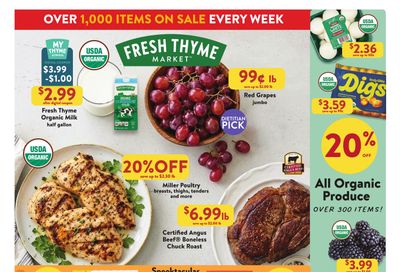 Fresh Thyme Market (Aurora Area, IL) Weekly Ad October 21 - 27, 2026