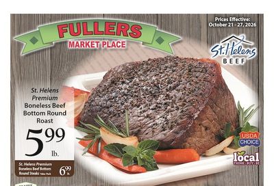 Fuller's Market Weekly Ad October 21 - 27, 2026