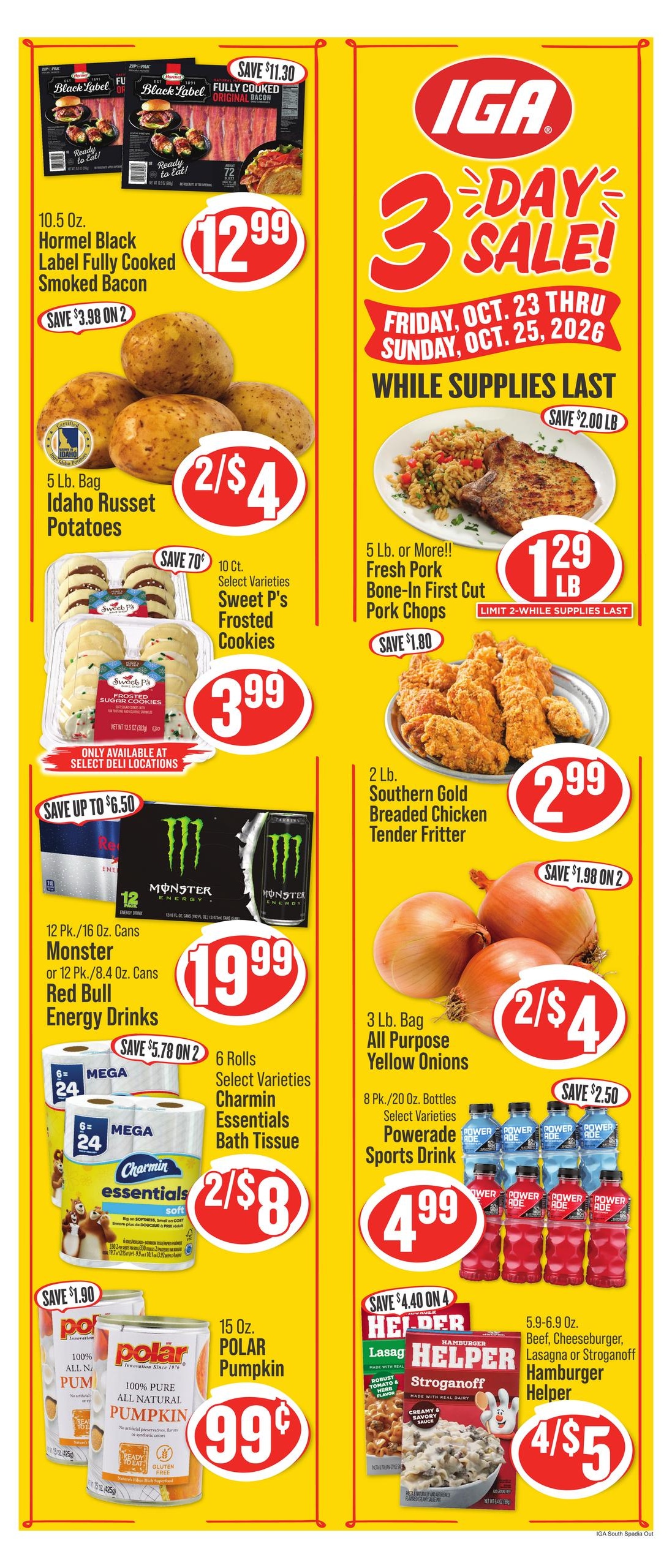 IGA (Huntsville Area, AL) Weekly Ad October 21 - 27, 2026