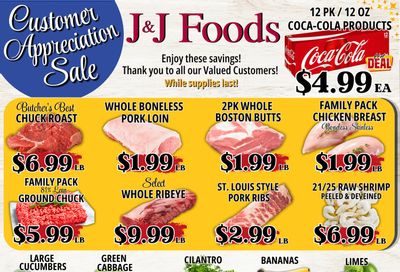 J&J Foods (1075 JESSE JEWELL PKWY SW, Gainesville, GA) Weekly Ad October 21 - 27, 2026