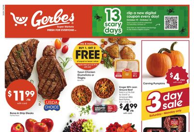 Gerbes (Hermitage Area, MO) Weekly Ad October 21 - 27, 2026