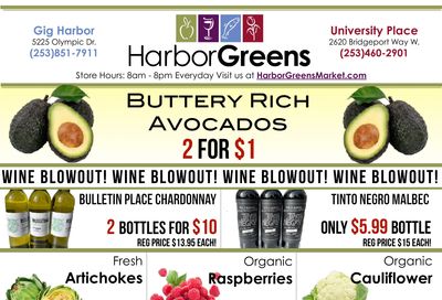 Harbor Greens Market Weekly Ad October 21 - 27, 2026