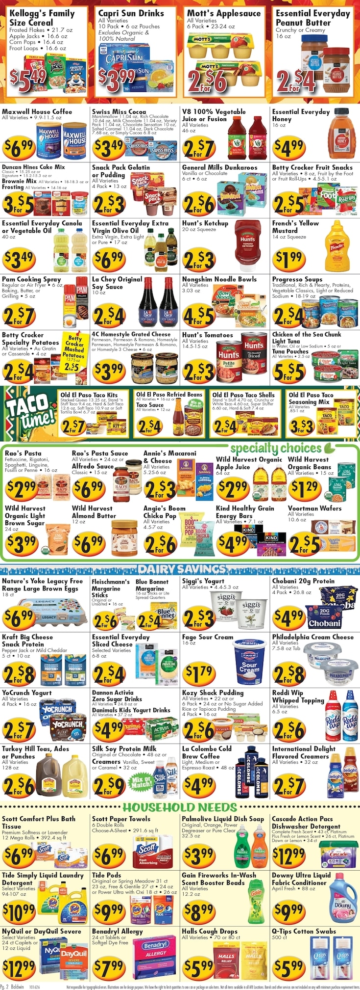 America's Food Basket (Merrick, NY) Weekly Ad October 16 - 22, 2026