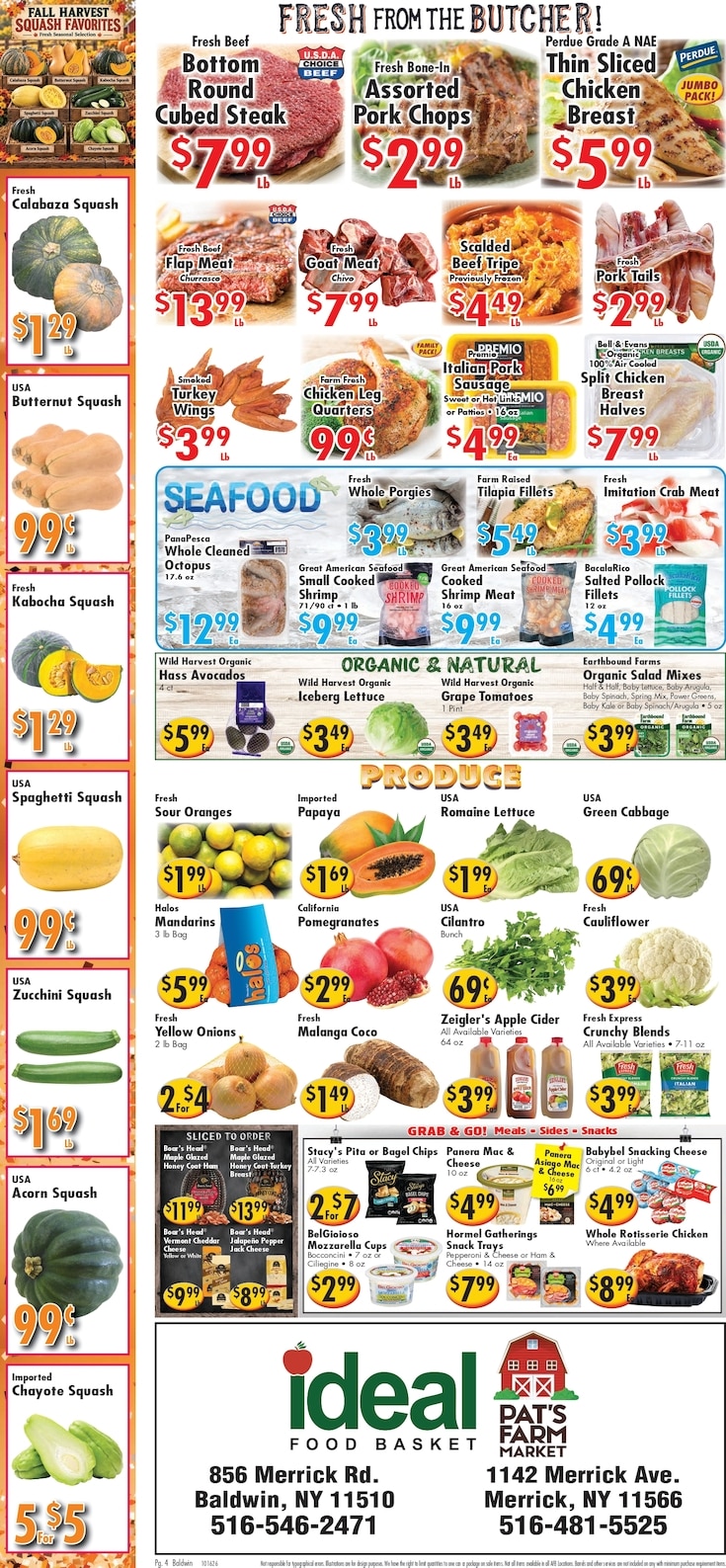 America's Food Basket (Merrick, NY) Weekly Ad October 16 - 22, 2026