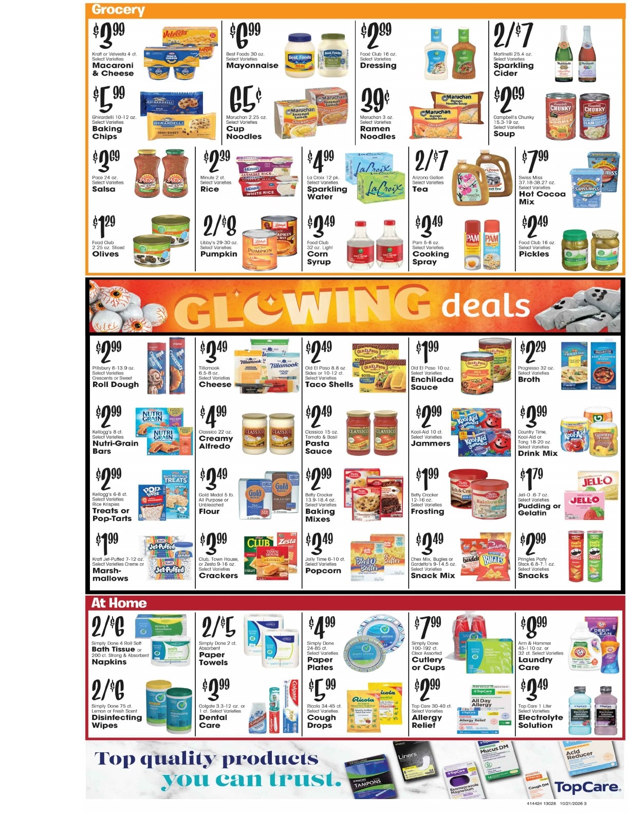 Joe's Food Center Weekly Ad October 21 - 27, 2026