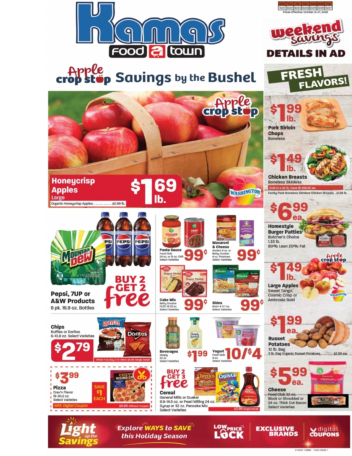 Kamas FoodTown Weekly Ad October 21 - 27, 2026