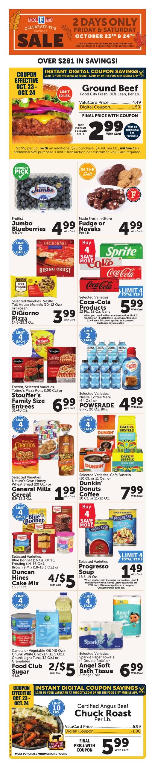 FoodCity (Campton Area, KY) Weekly Ad October 21 - 27, 2026