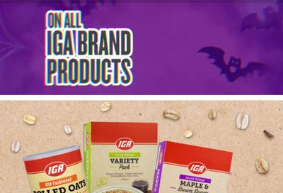Gel's IGA Weekly Ad October 21 - November 3, 2026