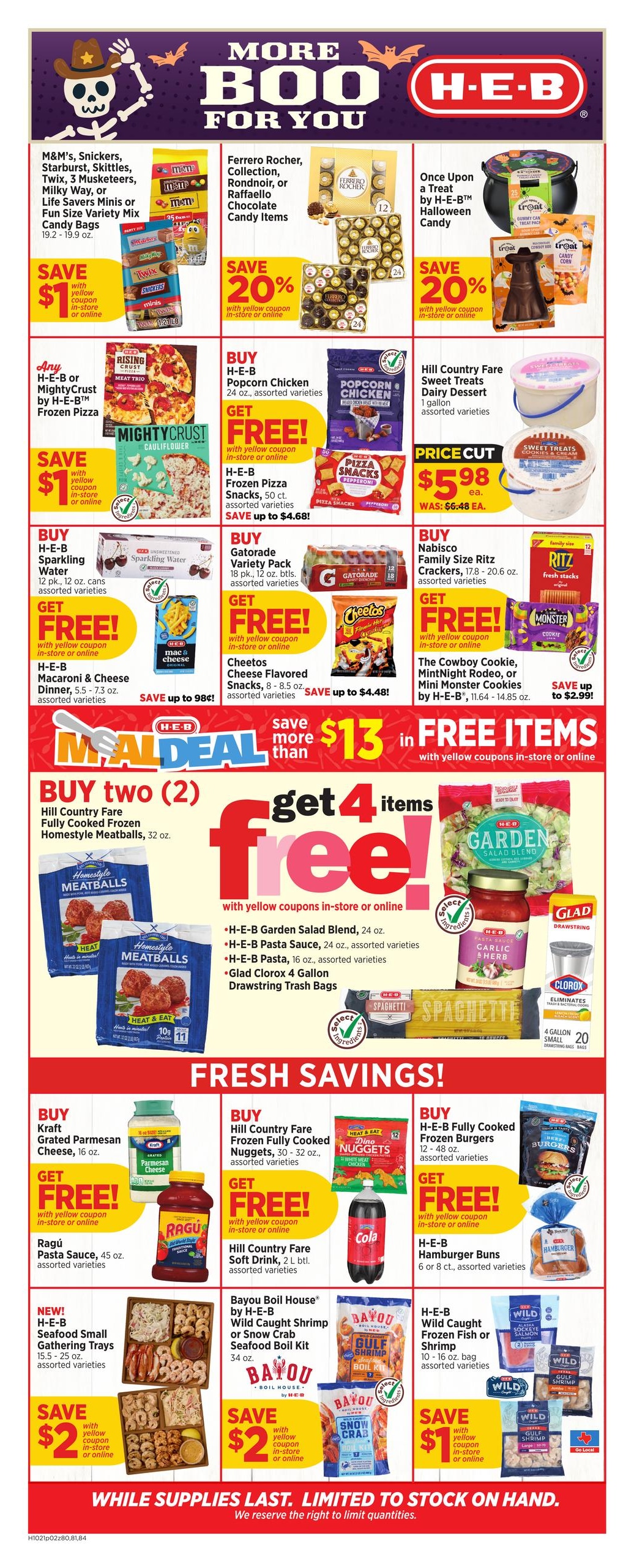 H-E-B (Beaumont Area, TX) Weekly Ad October 21 - 27, 2026
