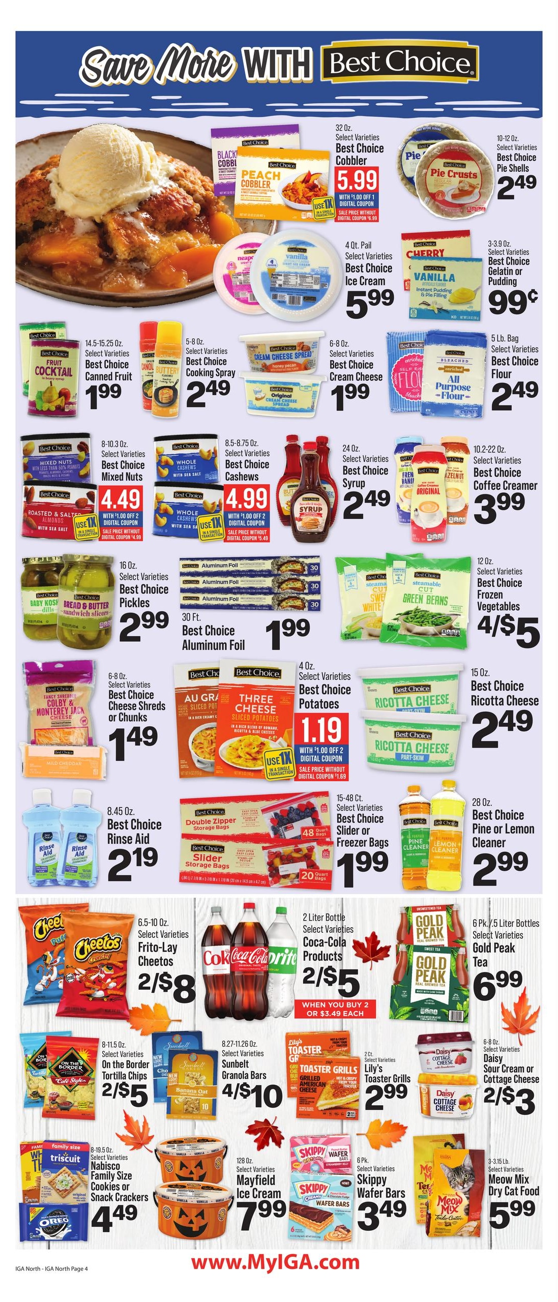 IGA (Owensboro Area, KY) Weekly Ad October 21 - 27, 2026