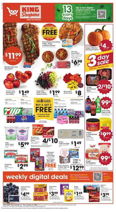 King Soopers (Golden-Idledale Area, CO) Weekly Ad October 21 - 27, 2026