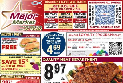Major Market Grocery (Murrieta-Temecula Area, CA) Weekly Ad October 21 - 27, 2026