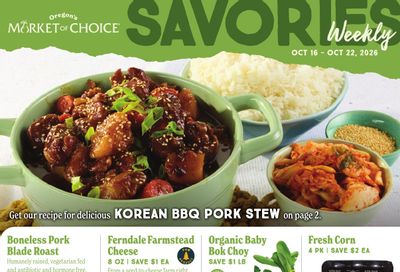 Market of Choice Weekly Specials Weekly Ad October 16 - 22, 2026