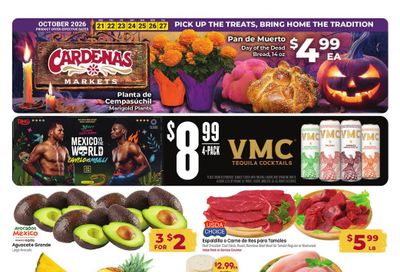 Cardenas Markets (Henderson Area, NV) Weekly Ad October 21 - 27, 2026