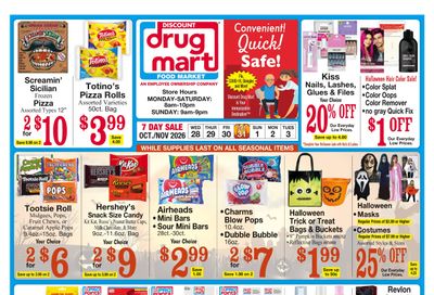 Discount Drug Mart (Ohio) Weekly Ad October 28 - November 3, 2026