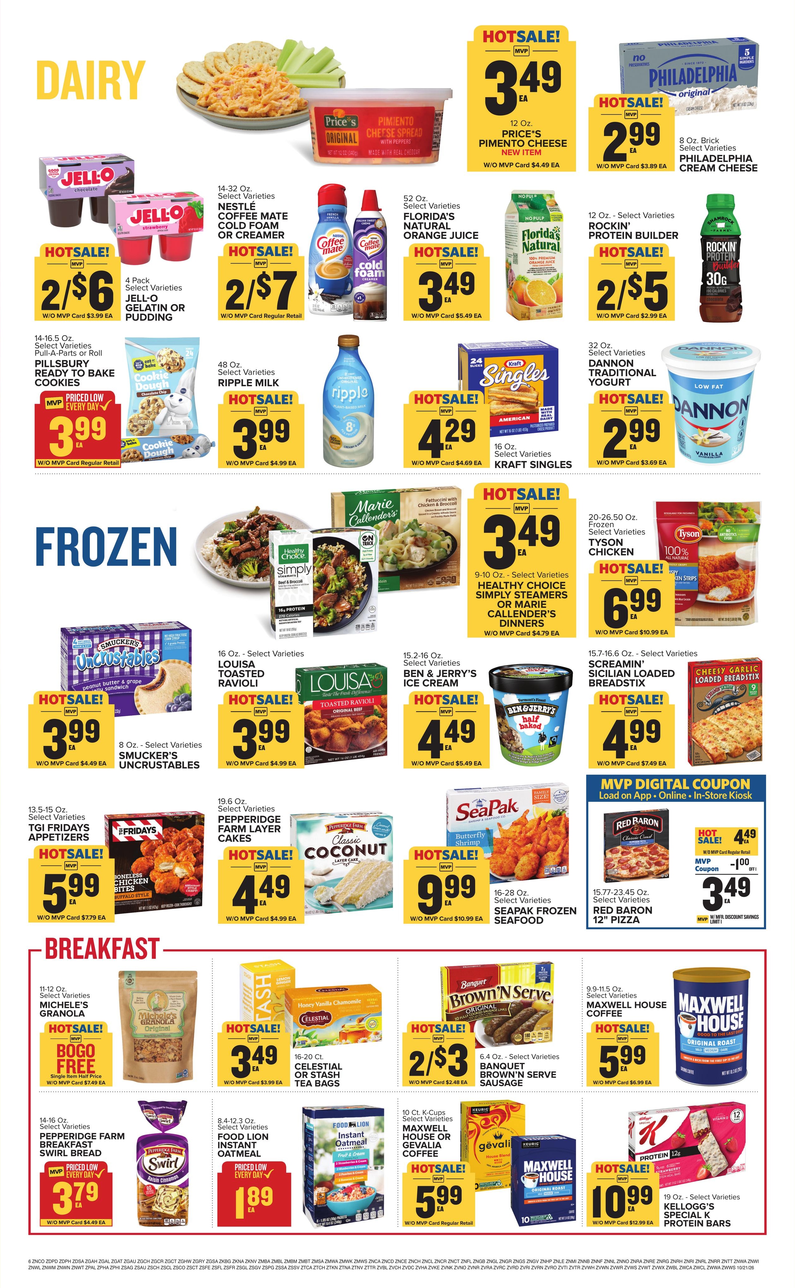 Food Lion (Athens Area, GA) Weekly Ad October 21 - 27, 2026