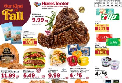 Harris Teeter (Charlotte-Salisbury Area, NC) Weekly Ad October 21 - 27, 2026