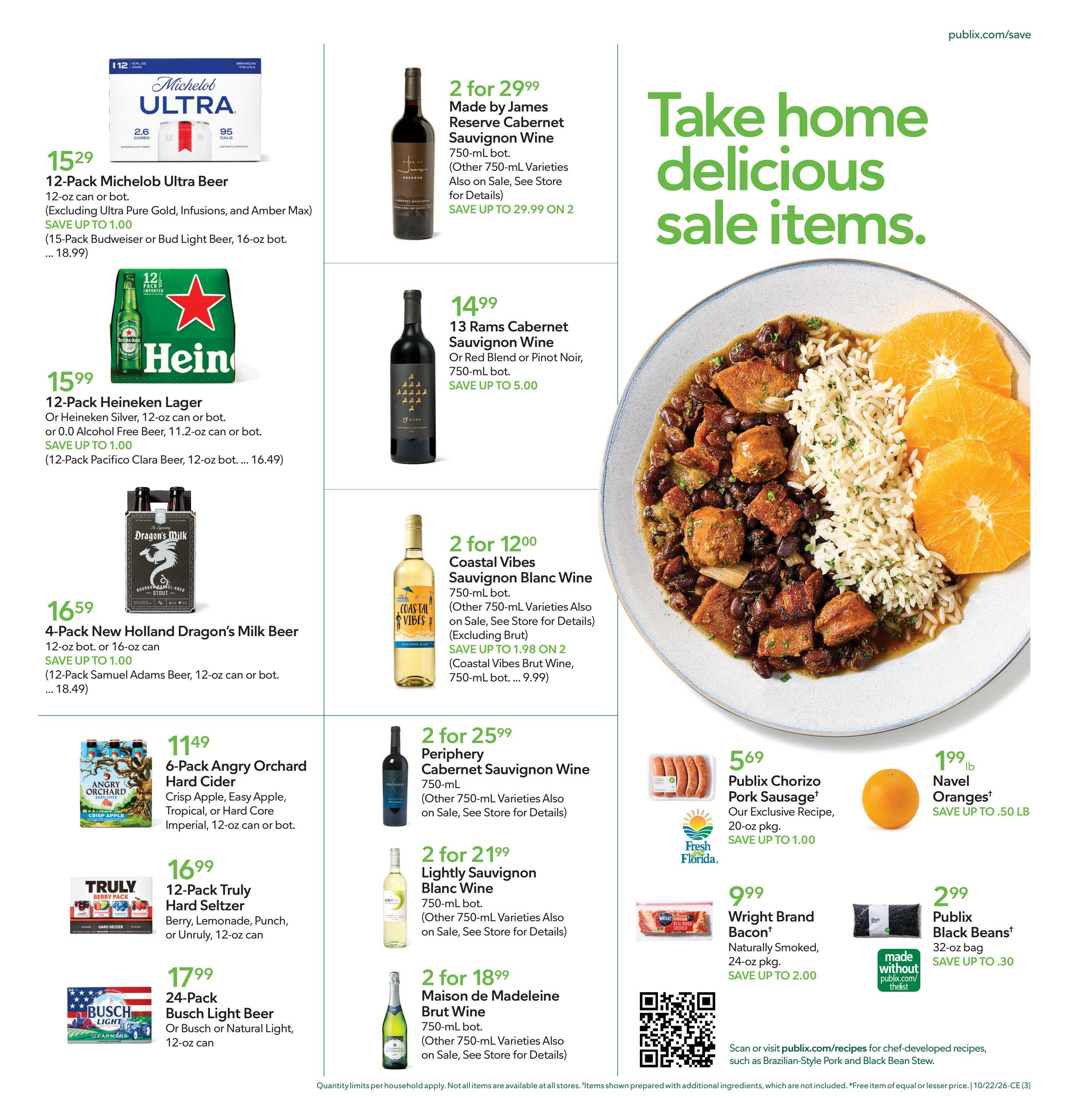 Publix (Asheville Area, NC) Weekly Ad October 21 - 27, 2026