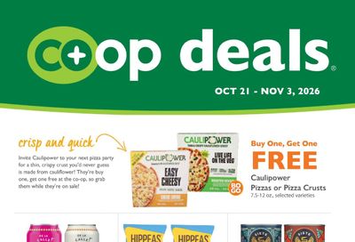 Sacramento Natural Foods Co-op Co+op Deals Weekly Ad October 21 - November 3, 2026