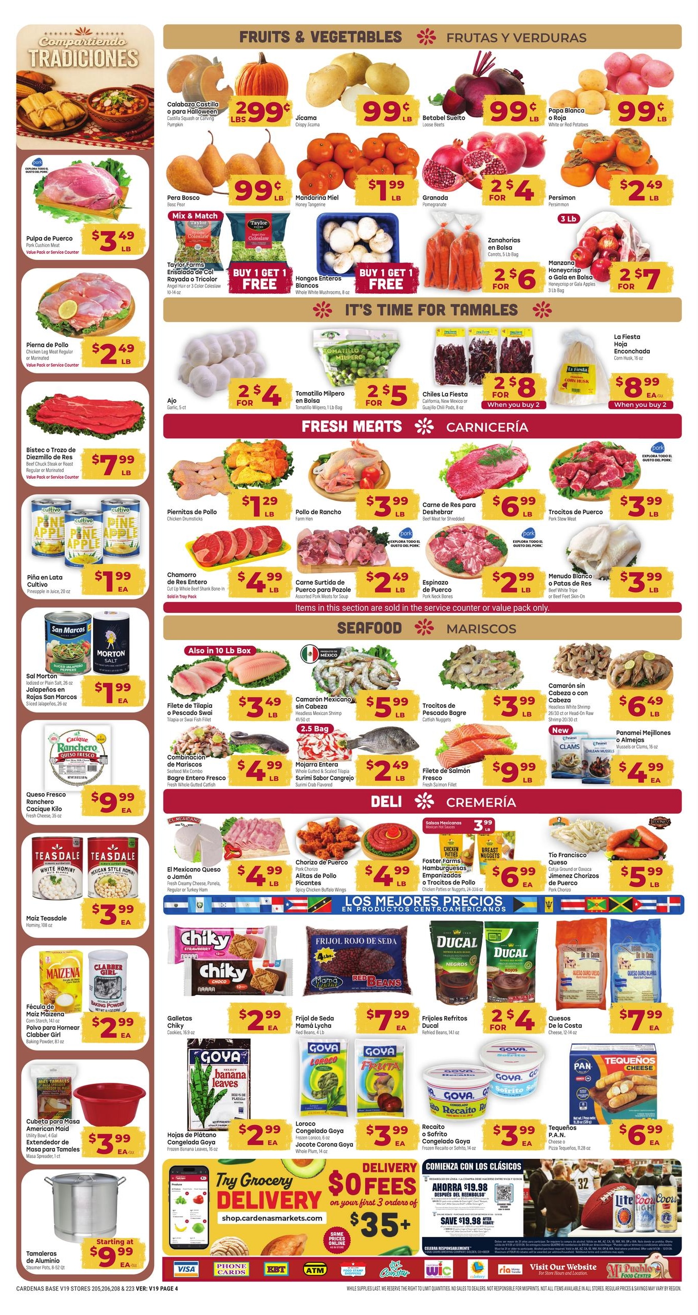 Cardenas Markets (Hughson Area, CA) Weekly Ad October 21 - 27, 2026