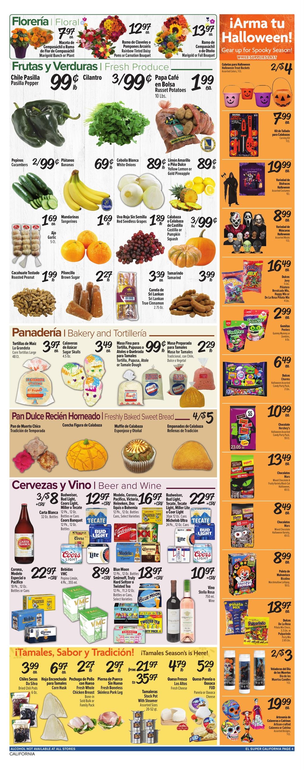 El Super (Alhambra Area, CA) Weekly Ad October 21 - 27, 2026