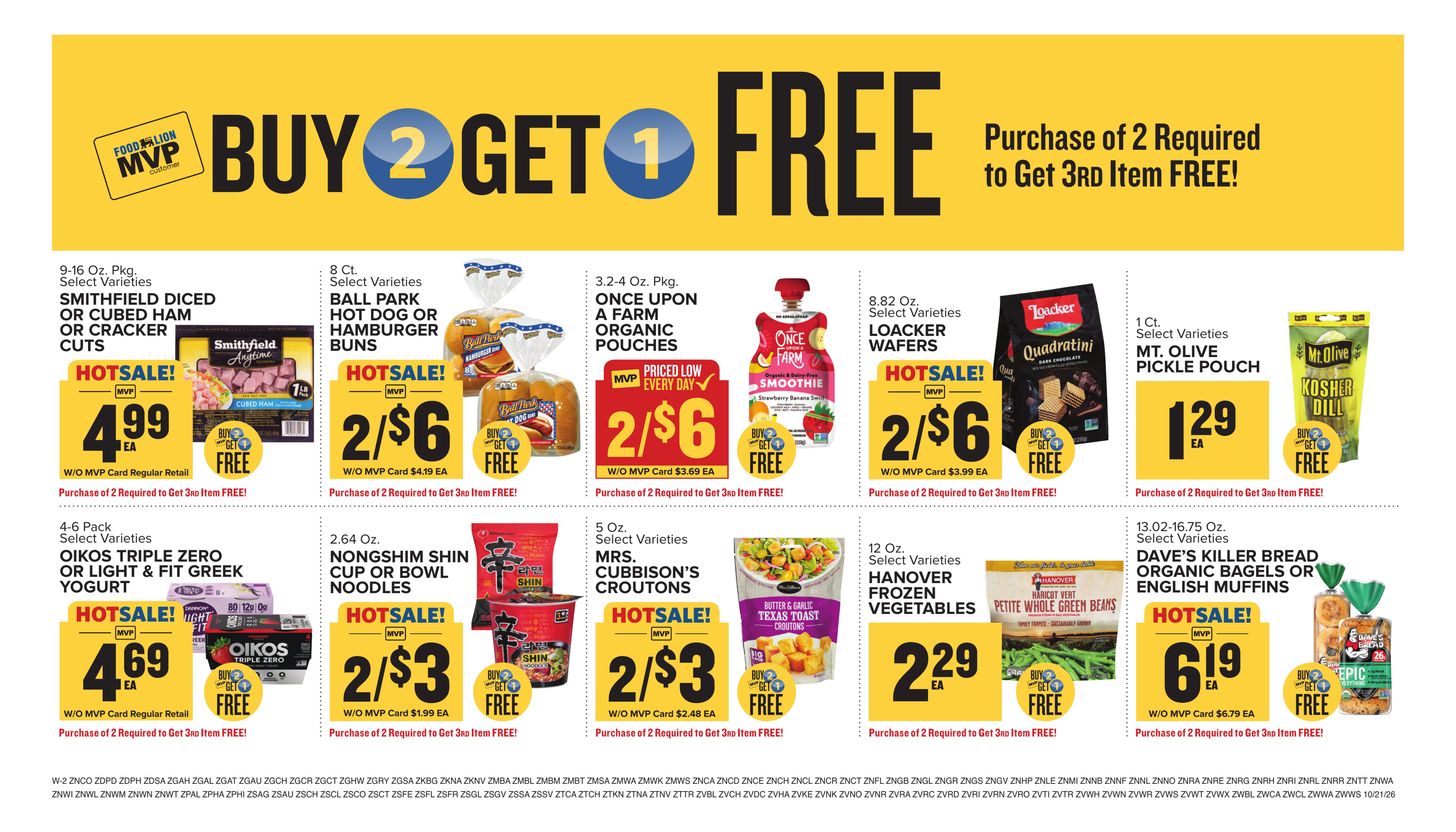 Food Lion (Augusta Area, GA) Weekly Ad October 21 - 27, 2026