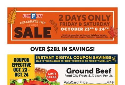 FoodCity (Cohutta Area, GA) Weekly Ad October 21 - 27, 2026