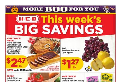 H-E-B (Keatchie Area, LA) Weekly Ad October 21 - 27, 2026