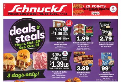Schnucks (Columbia-Jefferson City Area, MO) Weekly Print Weekly Ad October 28 - November 3, 2026