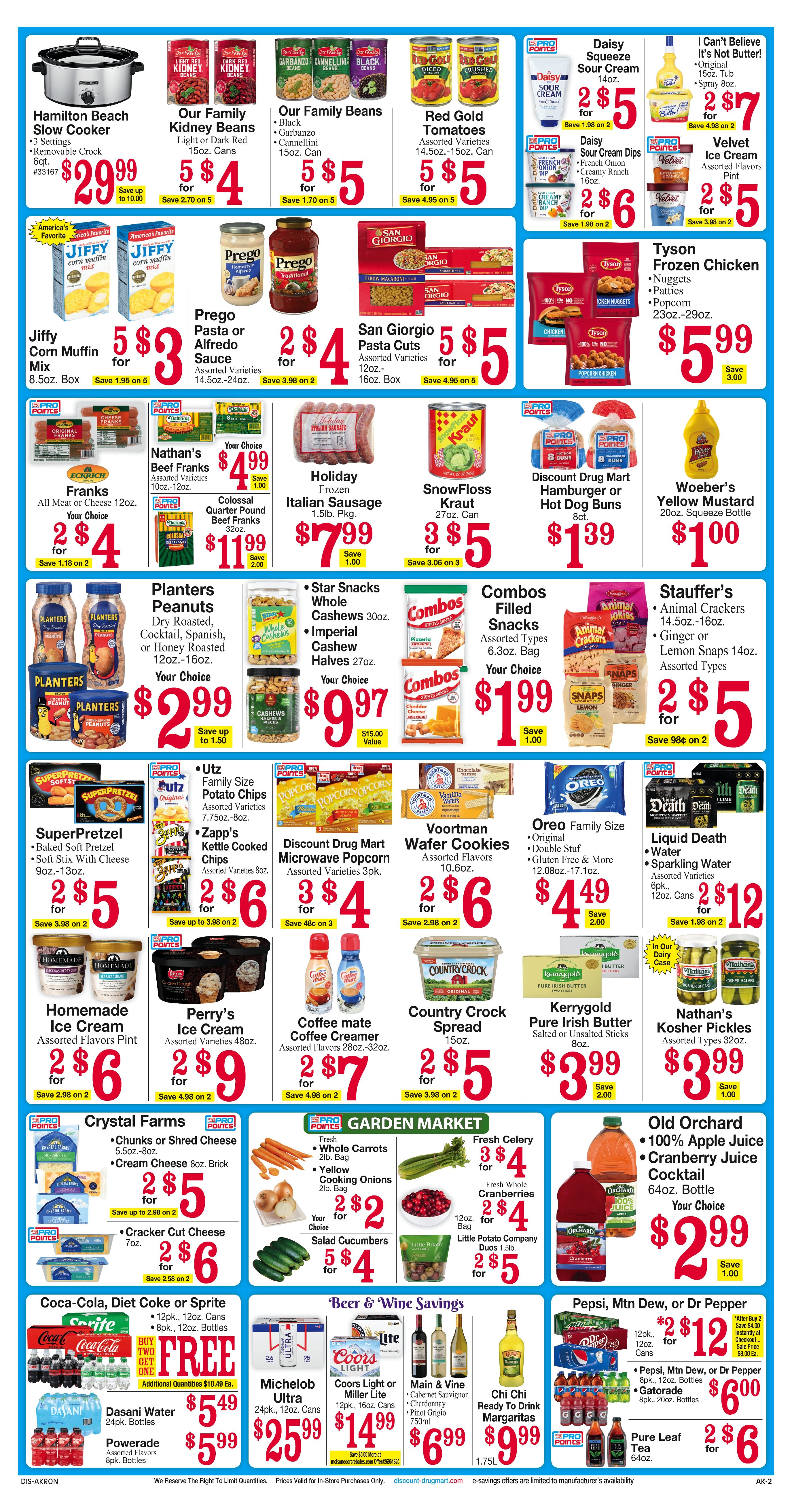 Discount Drug Mart (Ohio) Weekly Ad October 28 - November 3, 2026
