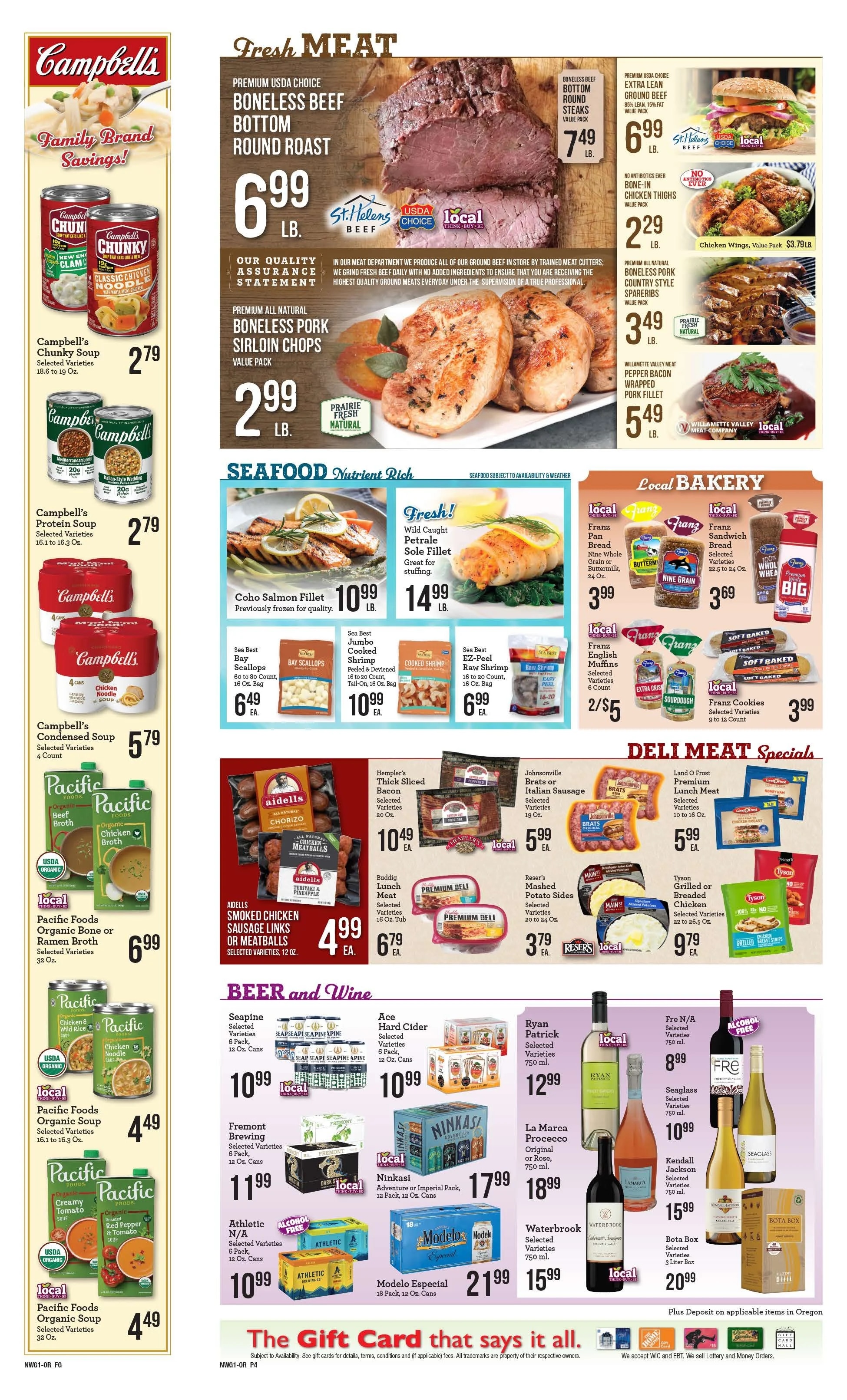 East County Thriftway Weekly Ad October 21 - 27, 2026