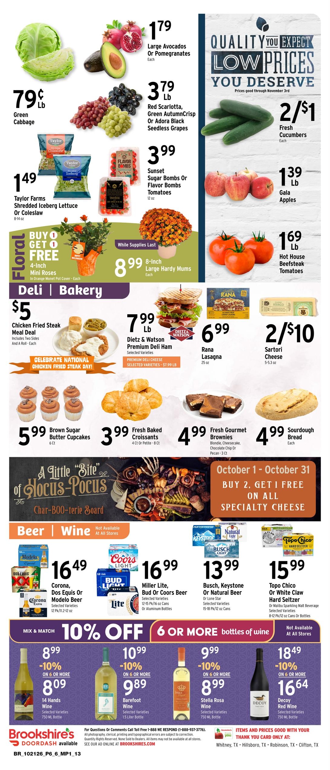 Brookshire's (Waco Area, TX) Weekly Ad October 21 - 27, 2026