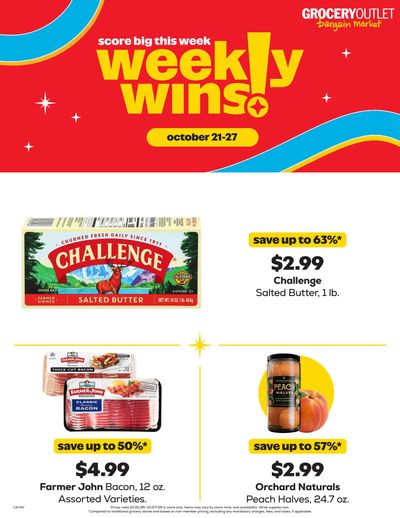 Grocery Outlet (Loyalton Area, CA) Weekly Ad October 21 - 27, 2026