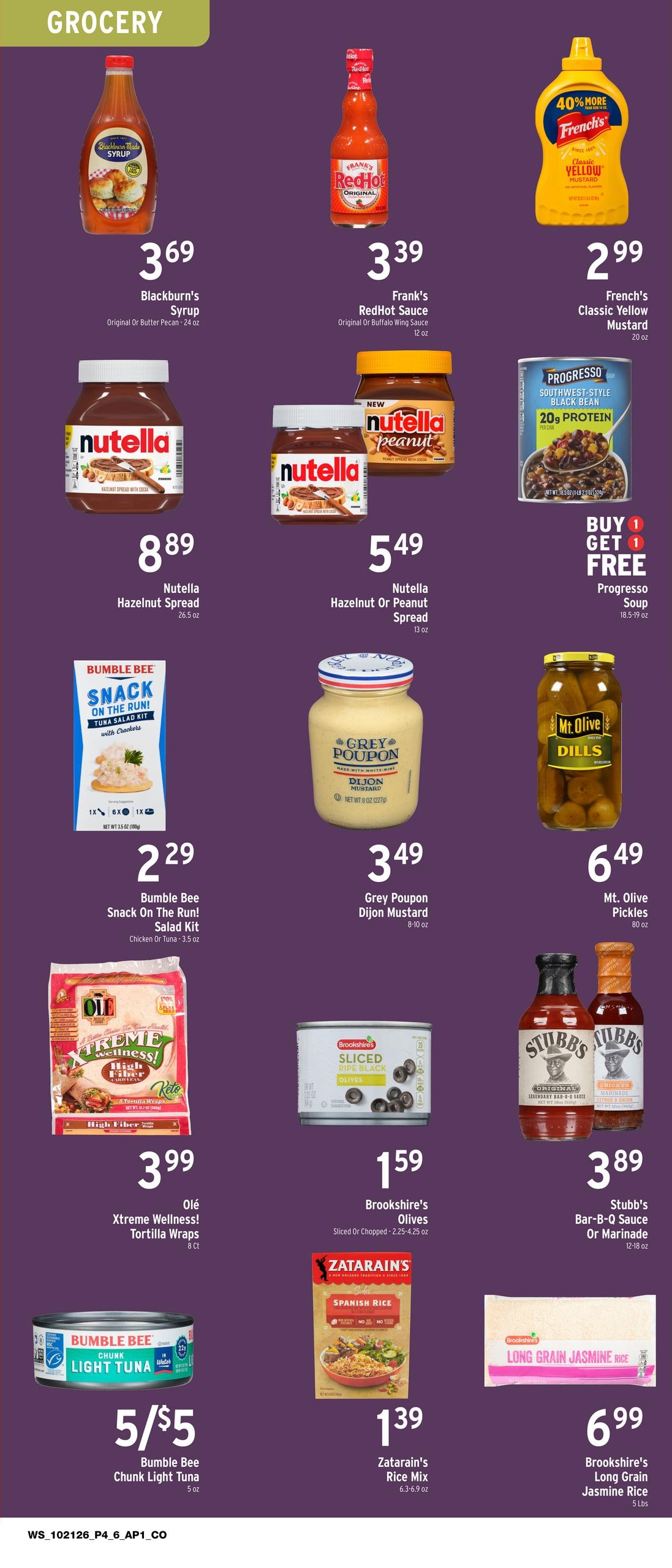 Brookshire's Websaver Weekly Ad October 21 - 27, 2026