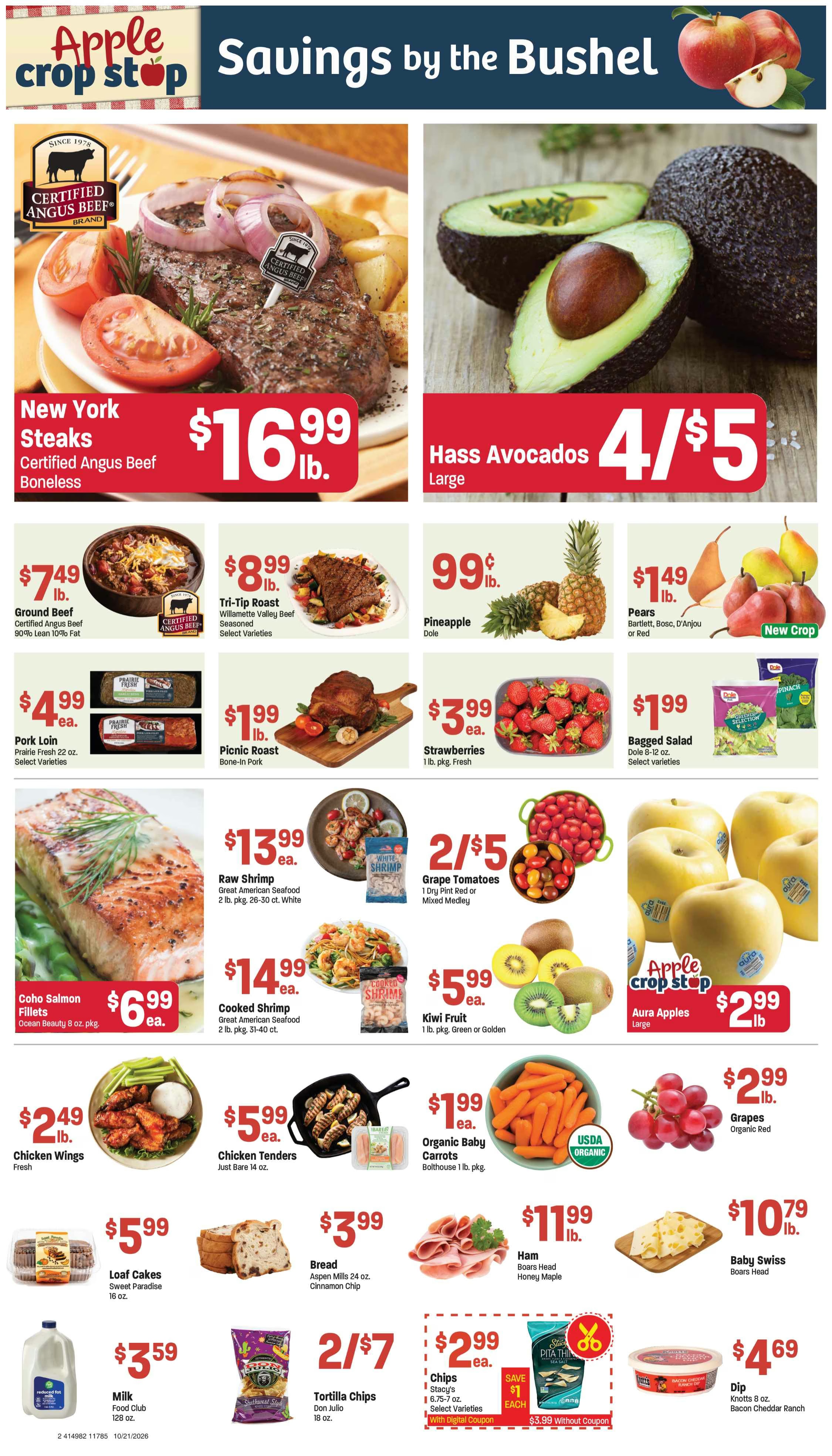 Eden Valley Market (2555 Wolf Creek Dr., Eden, UT) Weekly Ad October 19 - 25, 2026