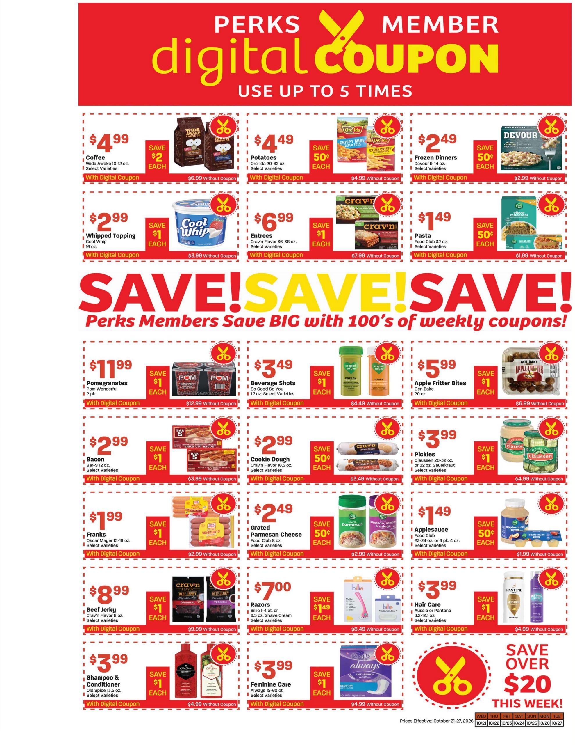 Fresh Market (Salt Lake City-West Valley City Area, UT) Weekly Ad October 21 - 27, 2026