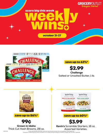 Grocery Outlet (Moscow Area, ID) Weekly Ad October 21 - 27, 2026