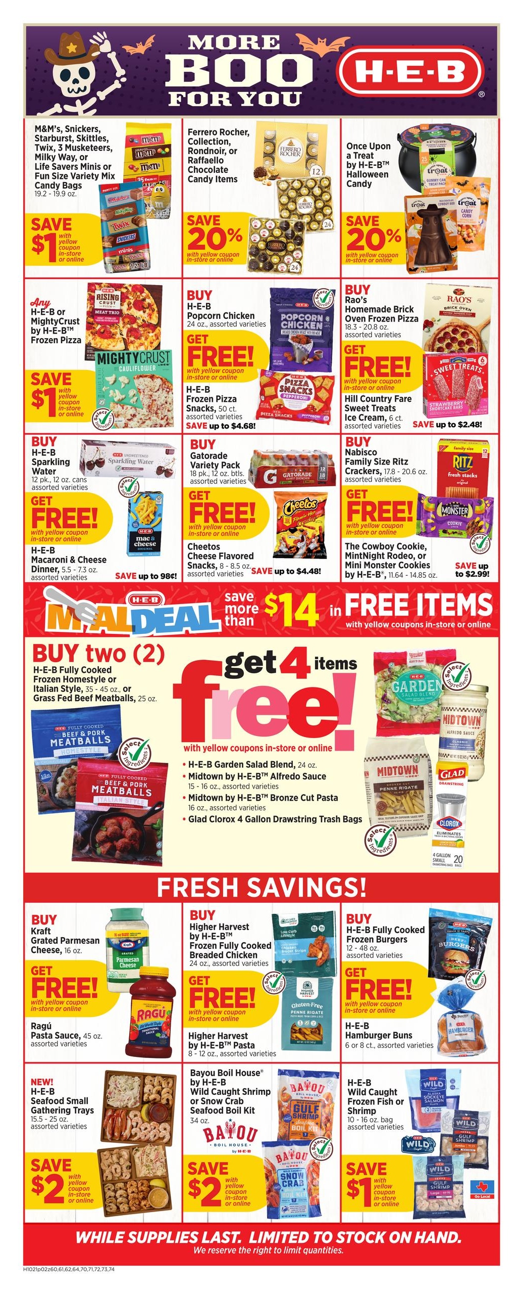 H-E-B (Conroe Area, TX) Weekly Ad October 21 - 27, 2026